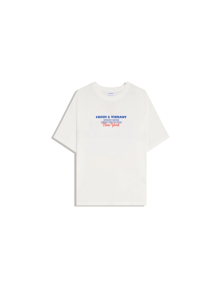 Футболка оверсайз с принтом