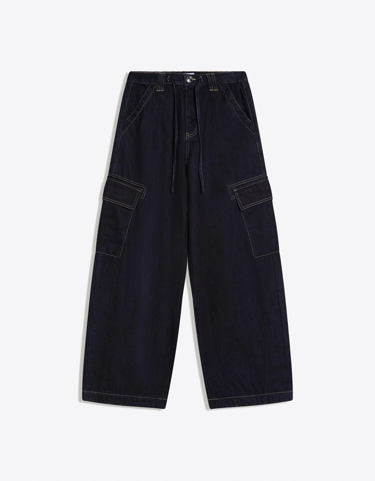 Джинсы карго-парашюты