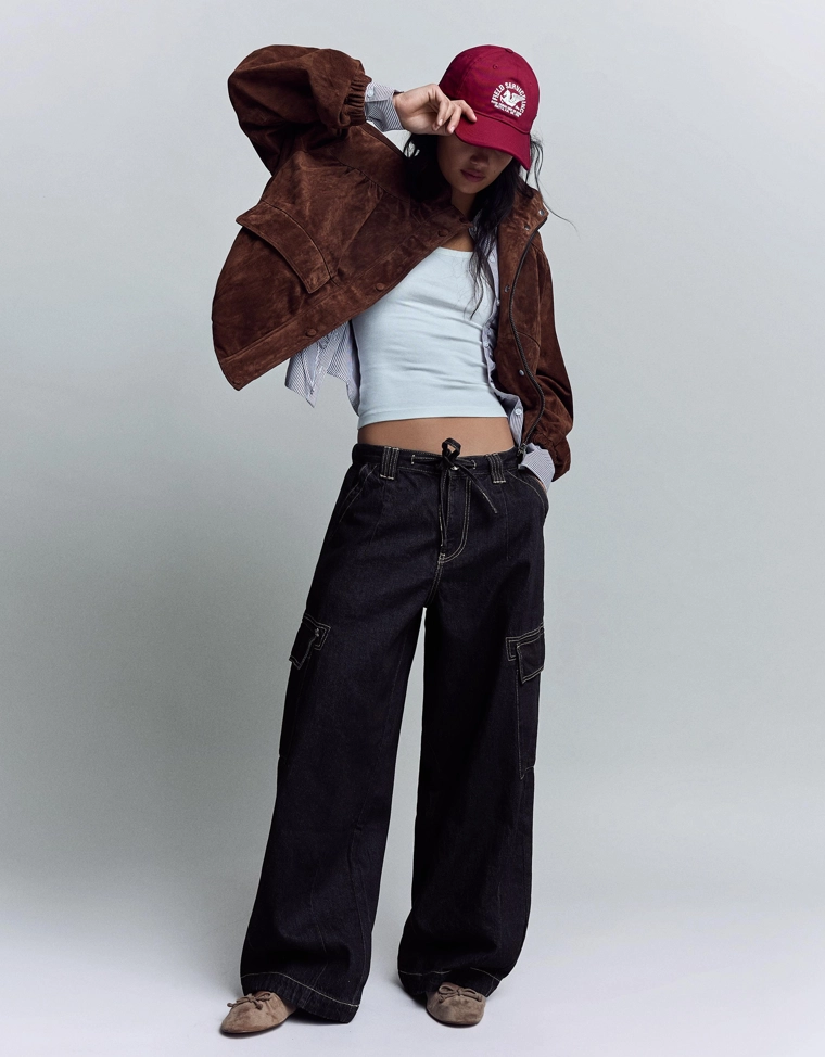 Джинсы карго-парашюты