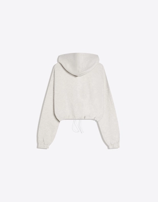 Худи на молнии с капюшоном и рукавами-фонариками- Заказать в России