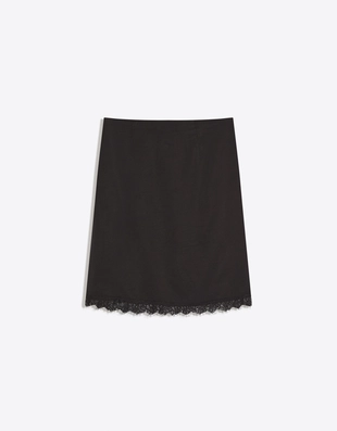 Юбка-миди из сатина- Заказать в России