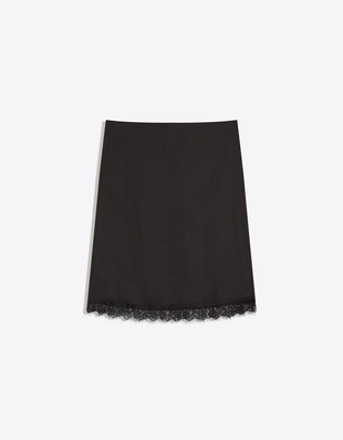 Юбка-миди из сатина- Заказать в России