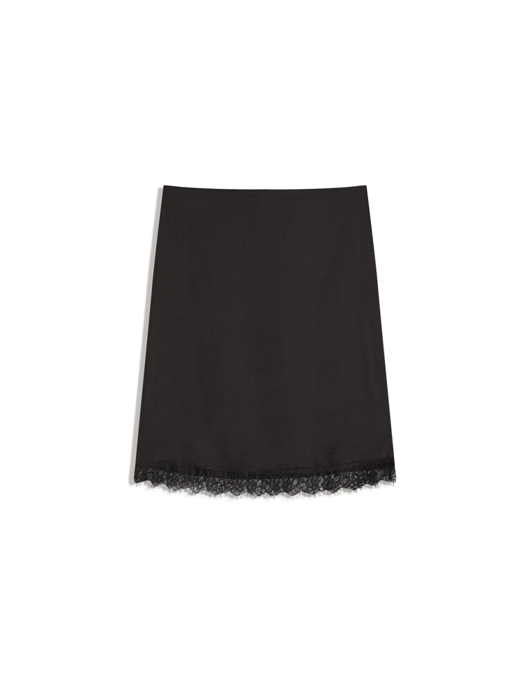 Юбка-миди из сатина