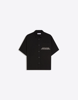 Рубашка с короткими рукавами и вышивкой- Заказать в России