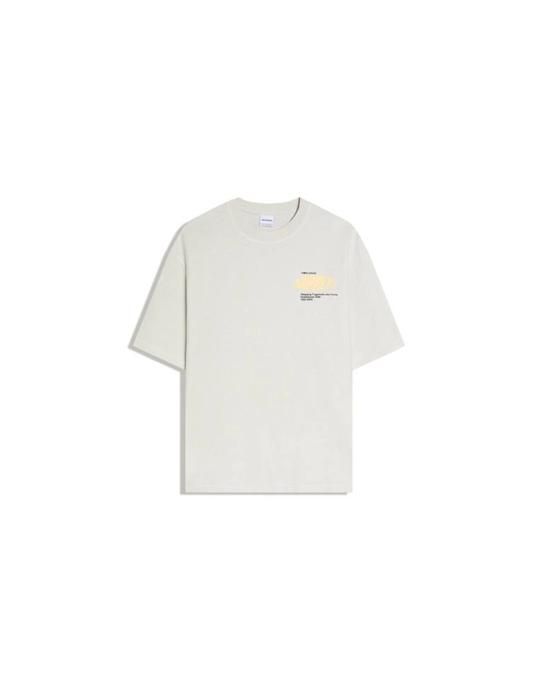 Футболка из мягкой ткани с принтом