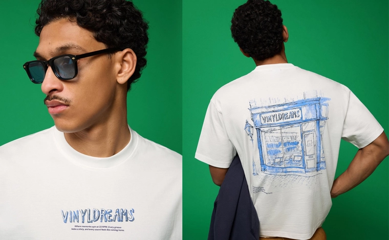 Футболка с принтом