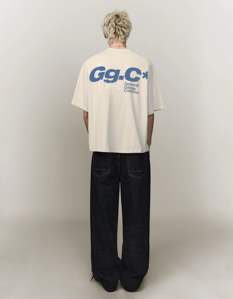 Футболка с короткими рукавами и принтом