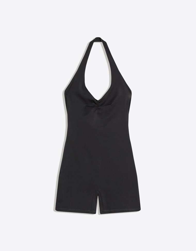 Короткий комбинезон из высокотехнологичной ткани