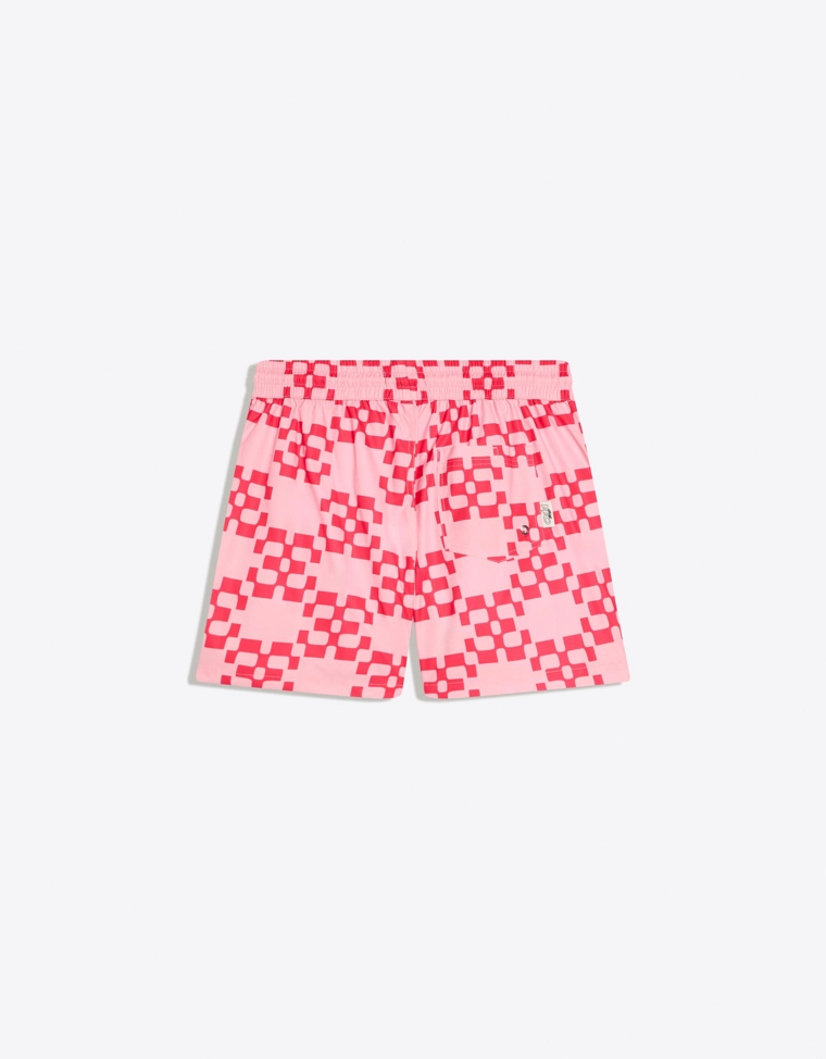 Плавки свободного кроя с принтом