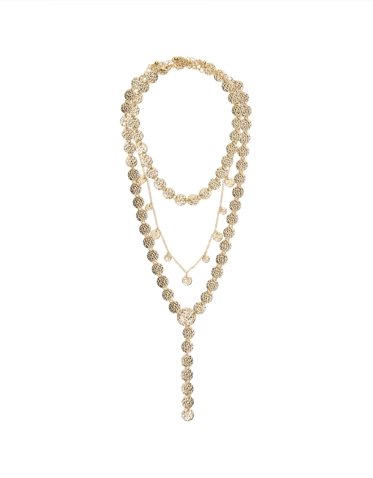 Колье с медальонами