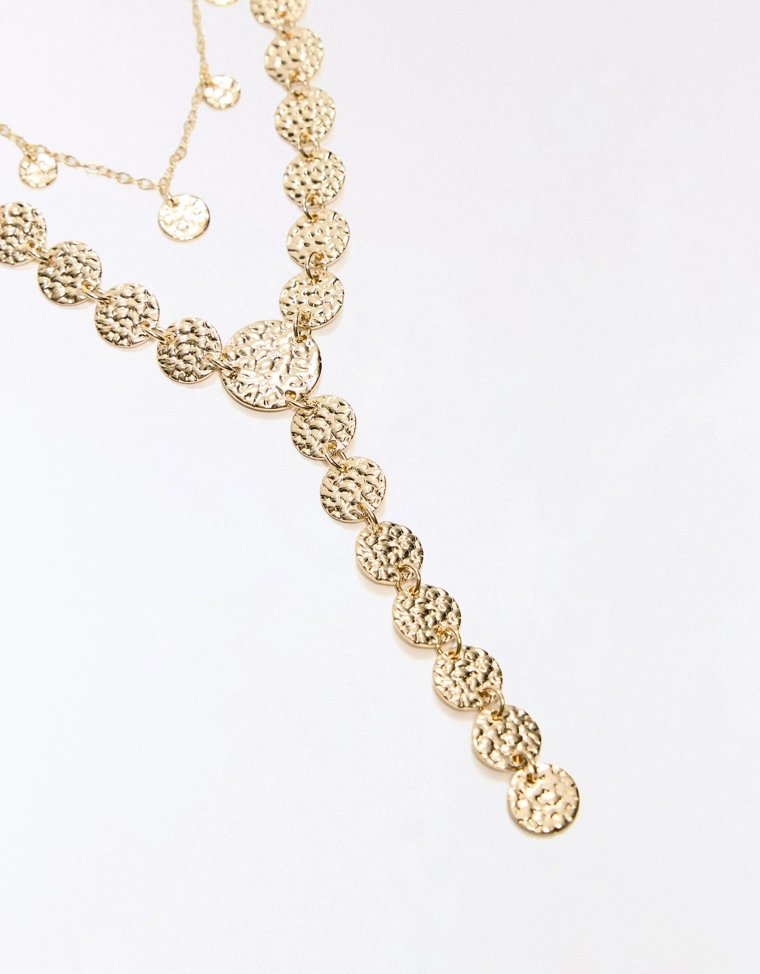 Колье с медальонами