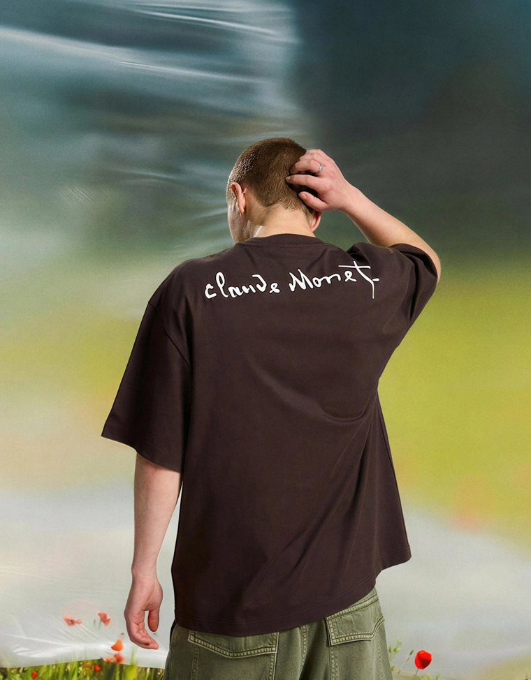 Футболка «Клод Моне, Желтые ирисы» с короткими рукавами»