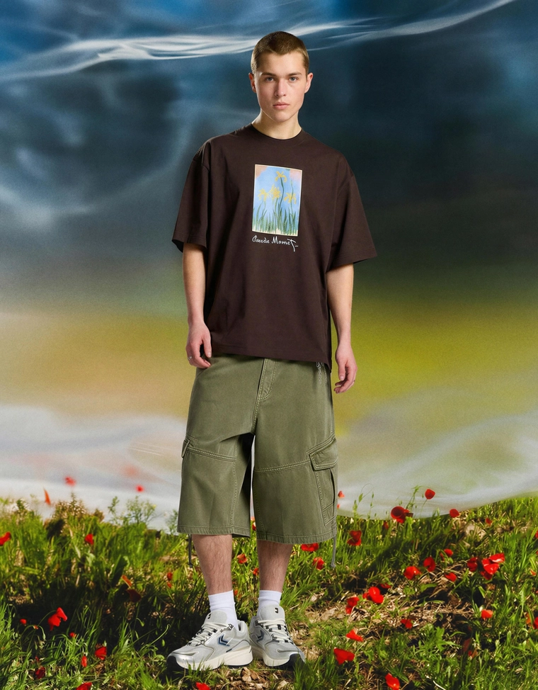 Футболка «Клод Моне, Желтые ирисы» с короткими рукавами»