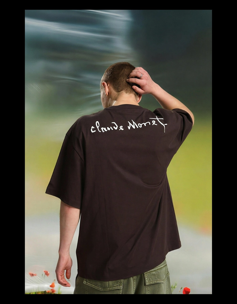 Футболка «Клод Моне, Желтые ирисы» с короткими рукавами»