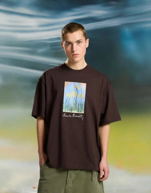 Футболка «Клод Моне, Желтые ирисы» с короткими рукавами»- Заказать в России