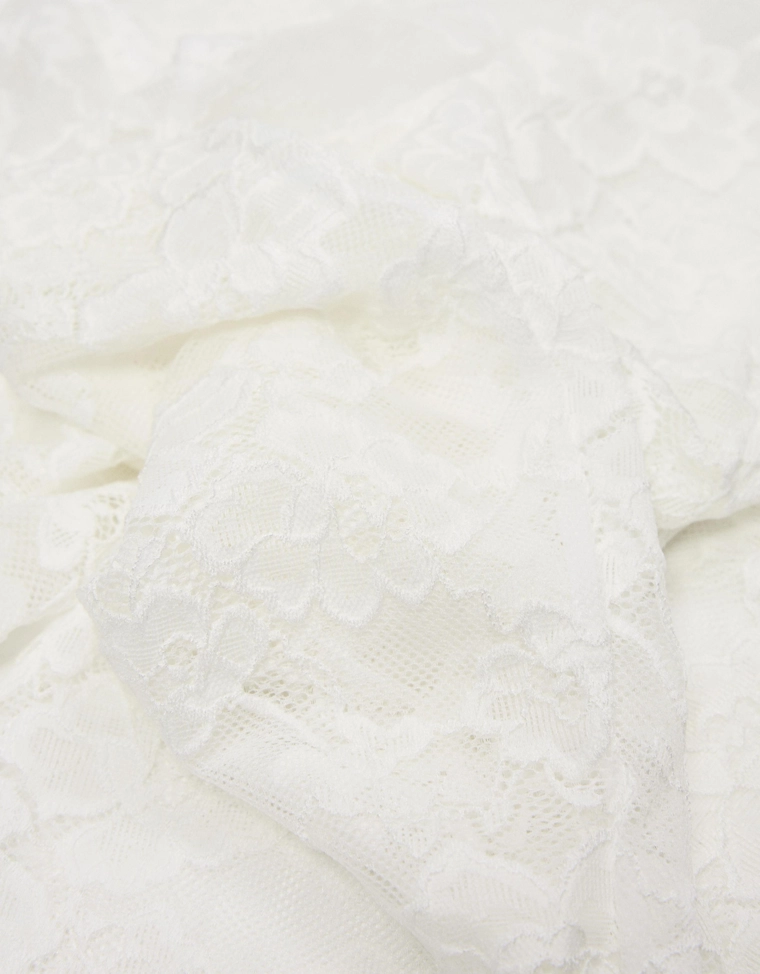 Легинсы капри с кружевом