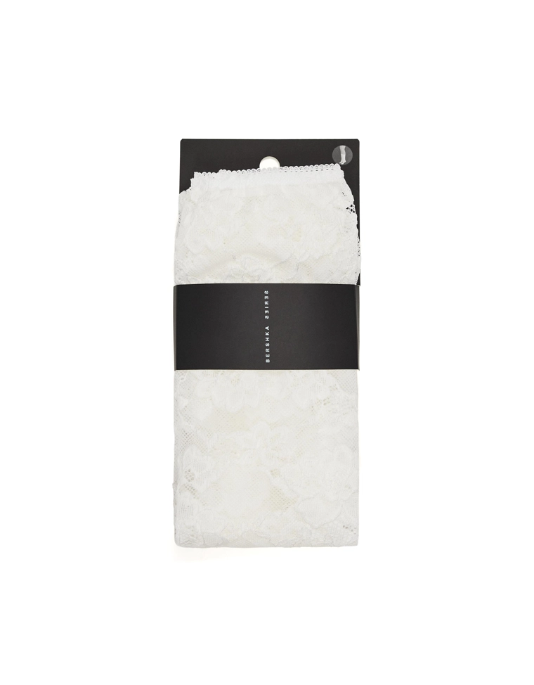 Легинсы капри с кружевом