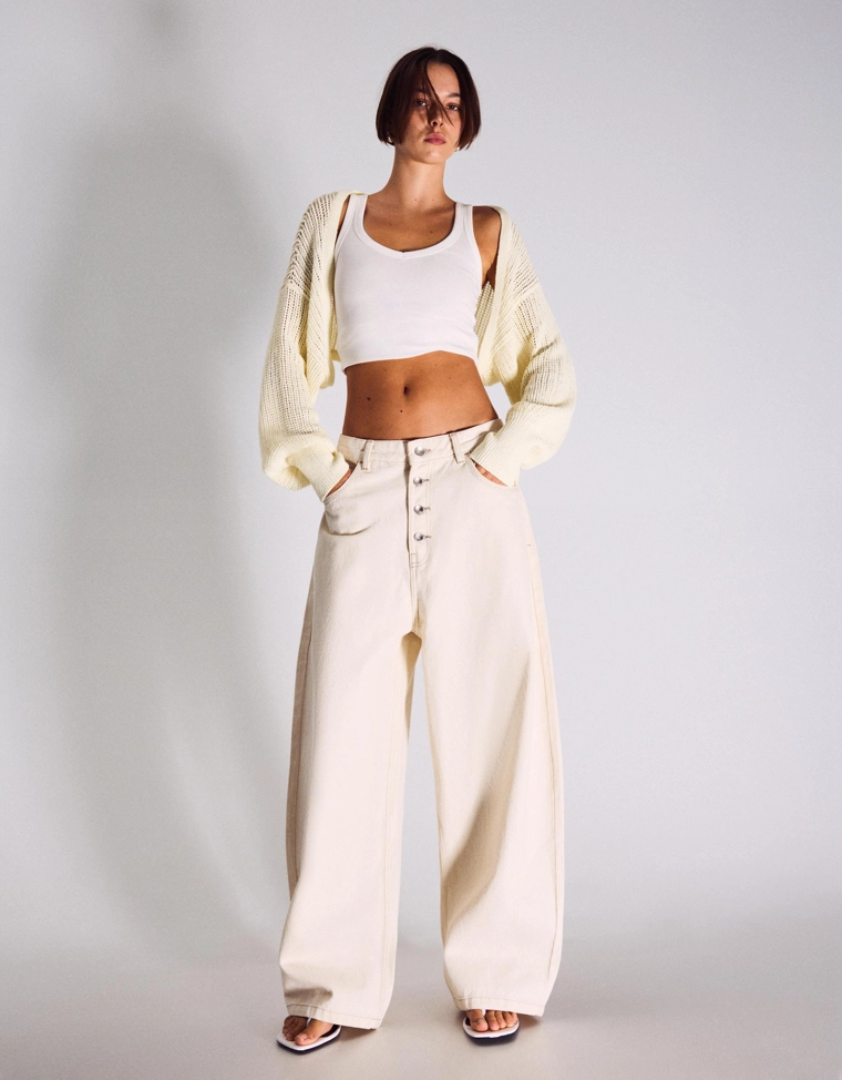 Кардиган в стиле рустик