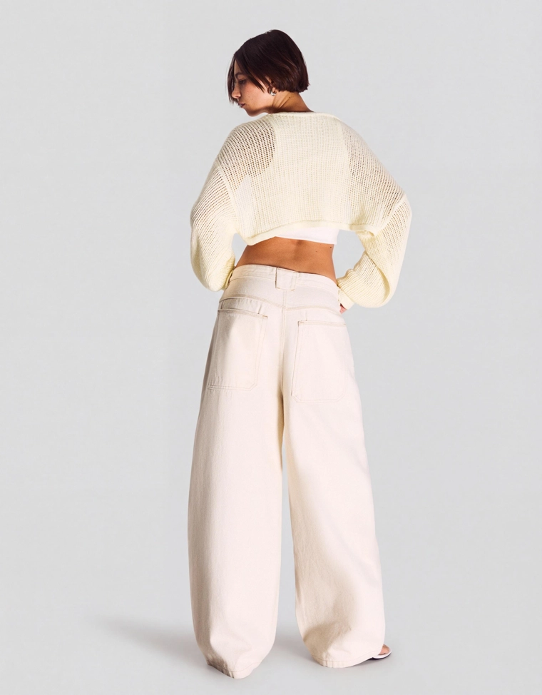 Кардиган в стиле рустик