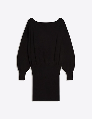 Мини-платье асимметричного кроя в рубчик- Заказать в России