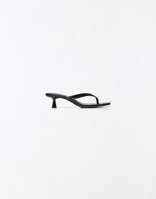 Сандалии на каблуке-стринги- Заказать в России