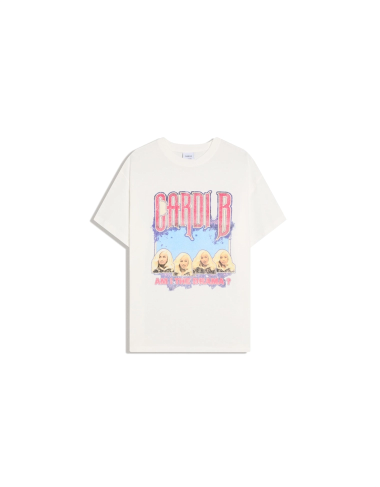 Футболка Cardi B. с короткими рукавами и принтом
