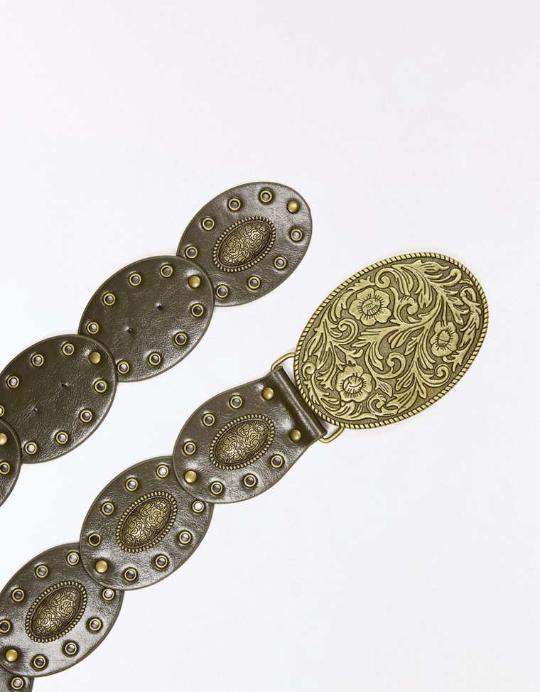 Ремень-медальон