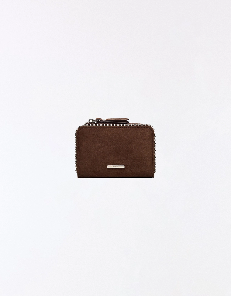 Кошелек из искусственной замши