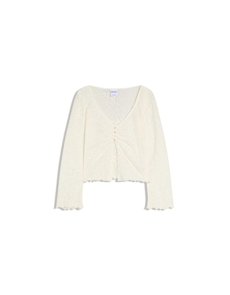 Свитер в стиле рустик