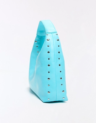 Сумка-мешок из искусственной кожи с заклепками- Заказать в России