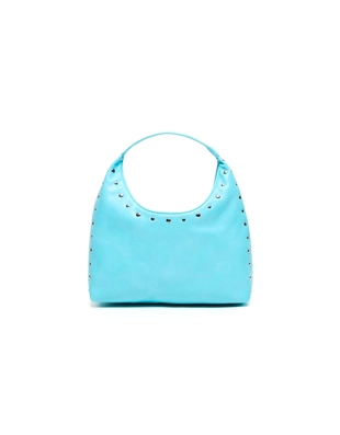 Сумка-мешок из искусственной кожи с заклепками- Заказать в России