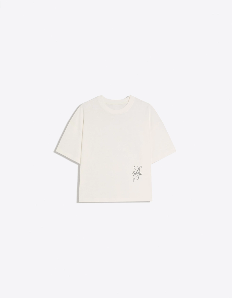 Футболка с короткими рукавами и принтом