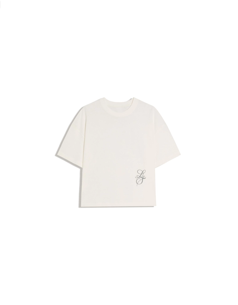 Футболка с короткими рукавами и принтом