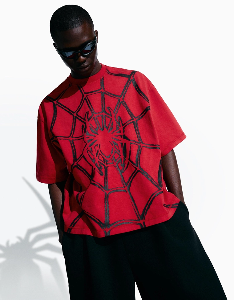 Футболка свободного кроя spiderman