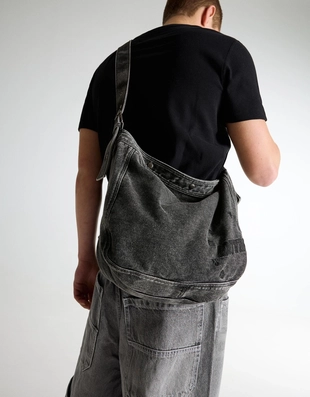 Джинсовая сумка с вышивкой- Заказать в России