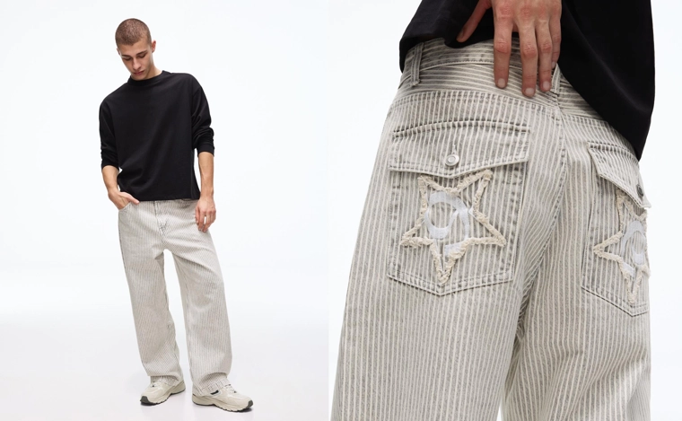 Джинсы-бананы