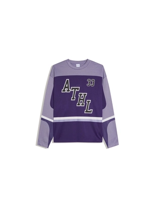 Купить Bershka Лонгслив из сетчатой ткани с принтом