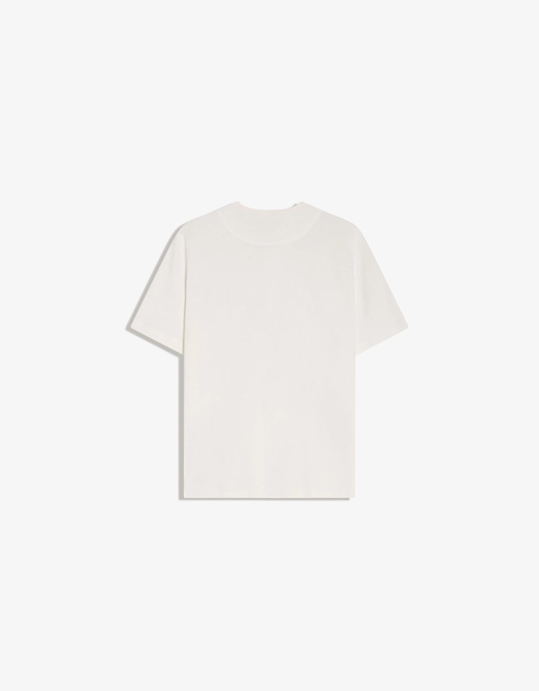 Футболка с короткими рукавами и рифленым узором