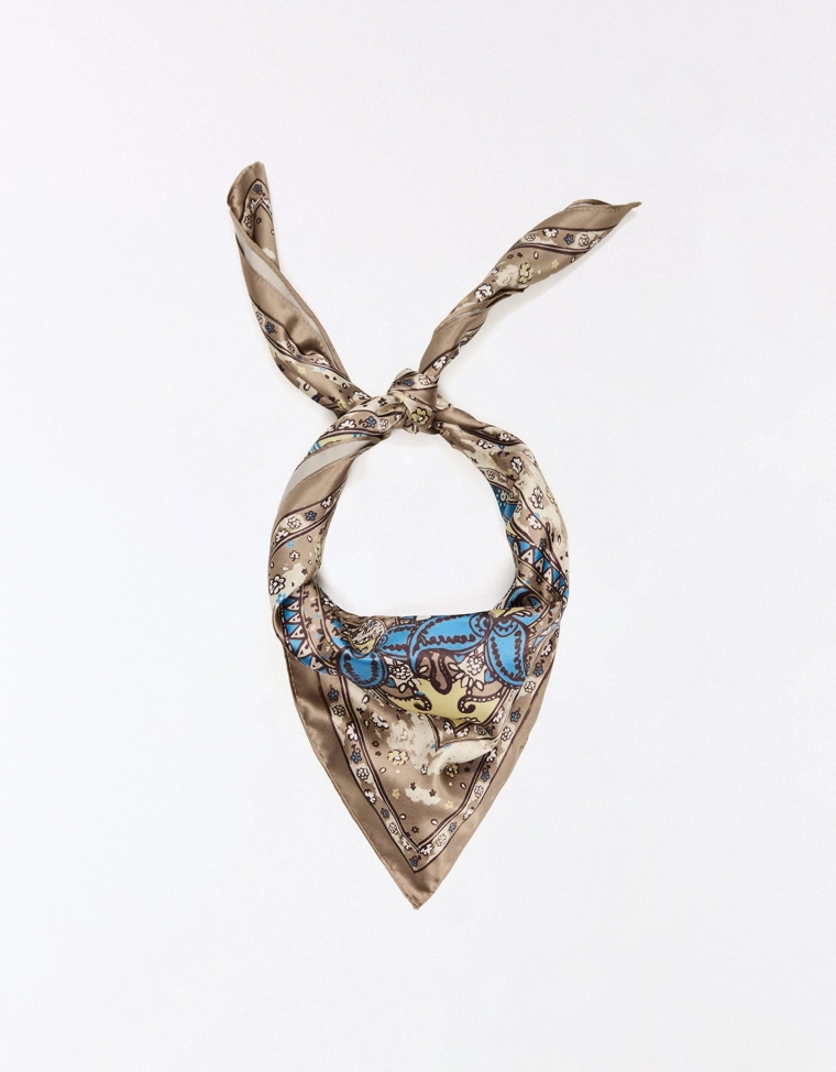 Шелковый платок bershka