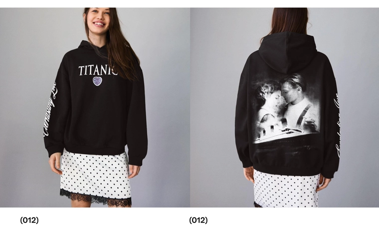 Худи «Титаник» с принтом