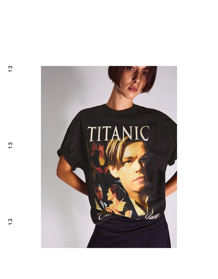 Футболка с коротким рукавом titanic