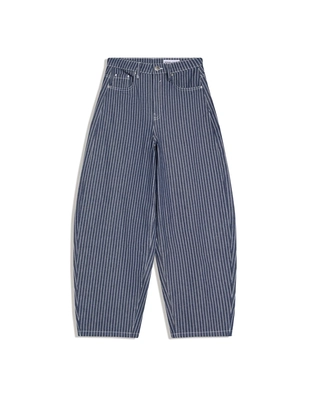 Брюки-бананы в полоску- Заказать в России