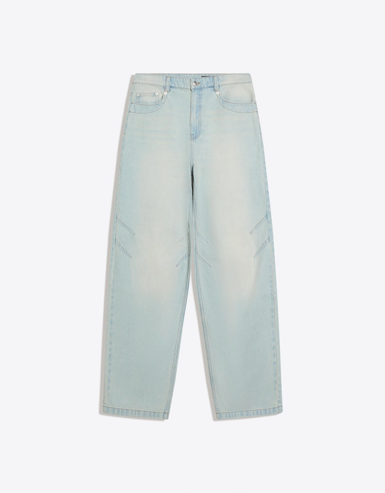 Джинсы объемного свободного кроя OUT OF CORE