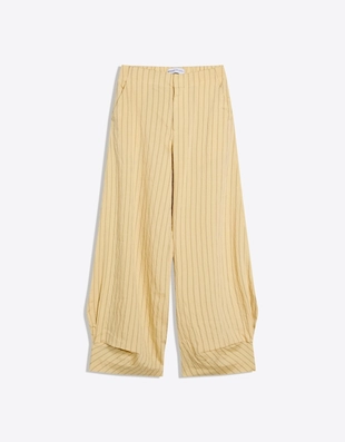 Брюки из струящейся ткани в полоску- Заказать в России