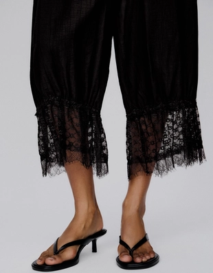 Шаровары в бельевом стиле- Заказать в России