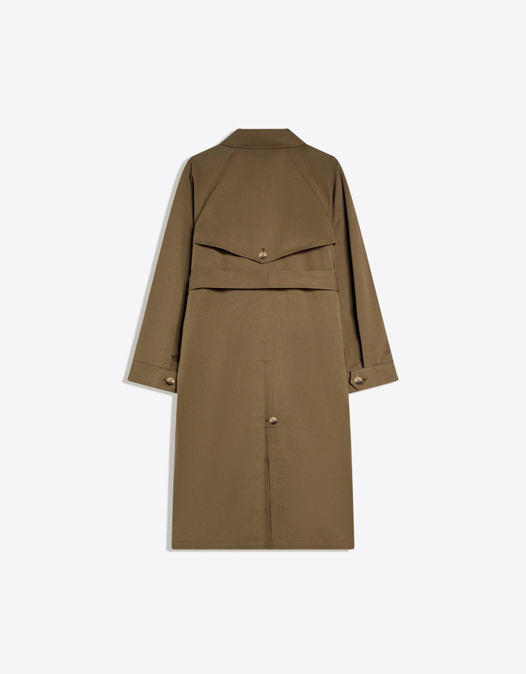 Длинный тренч