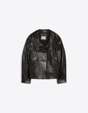 Кожаная куртка- Заказать в России