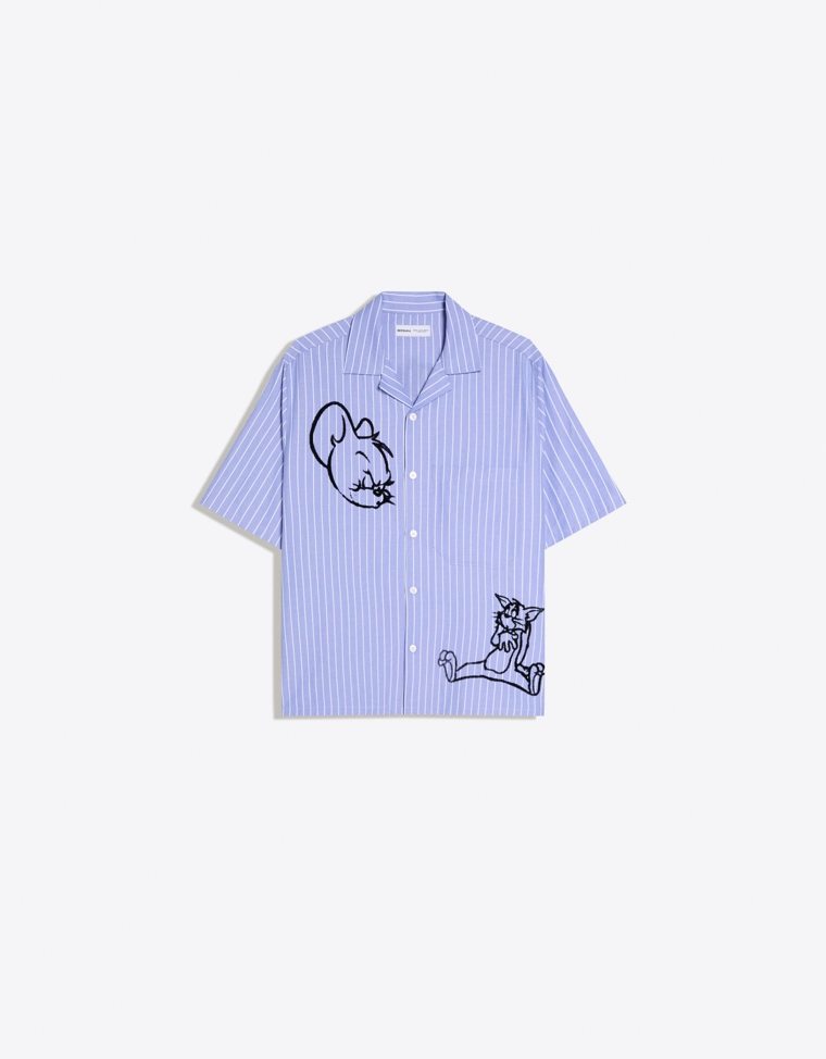 Рубашка с короткими рукавами Tom & Jerry