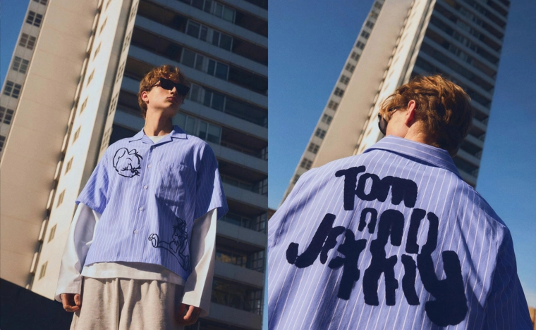 Рубашка с короткими рукавами Tom & Jerry