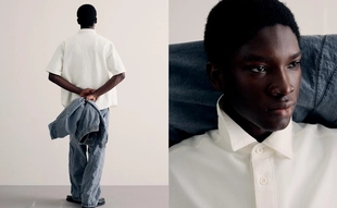 Рубашка геометрического кроя с короткими рукавами и вышивкой- Заказать в России